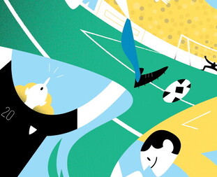 Le illustrazioni del Foglio sportivo