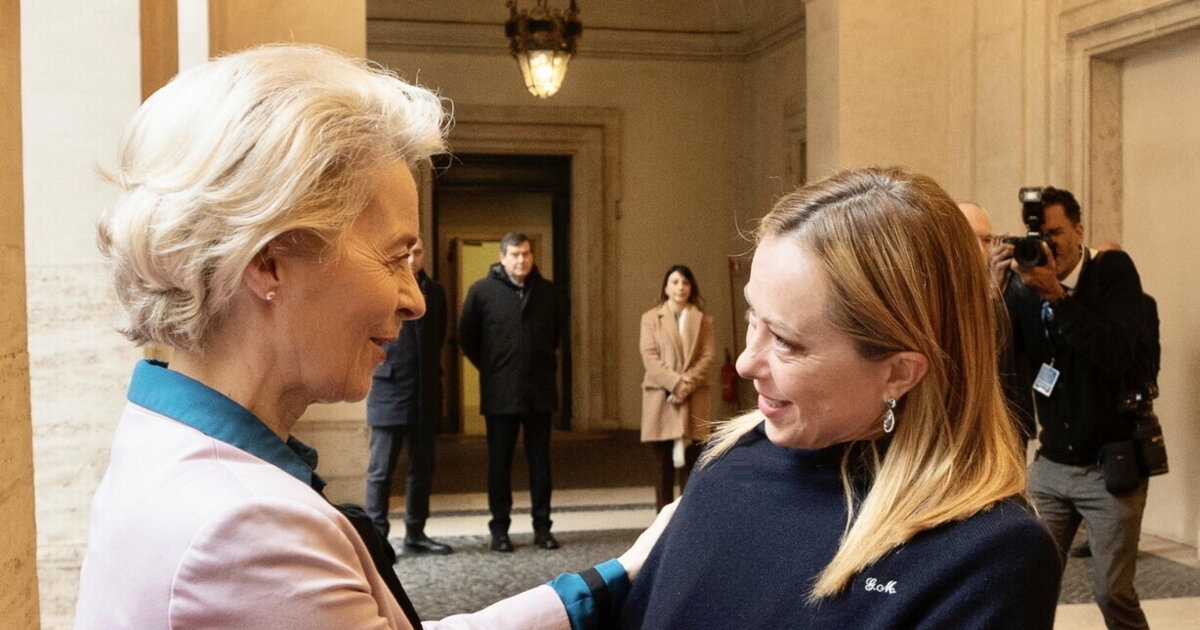 Meloni and von der Leyen in Emilia-Romagna, the live press point