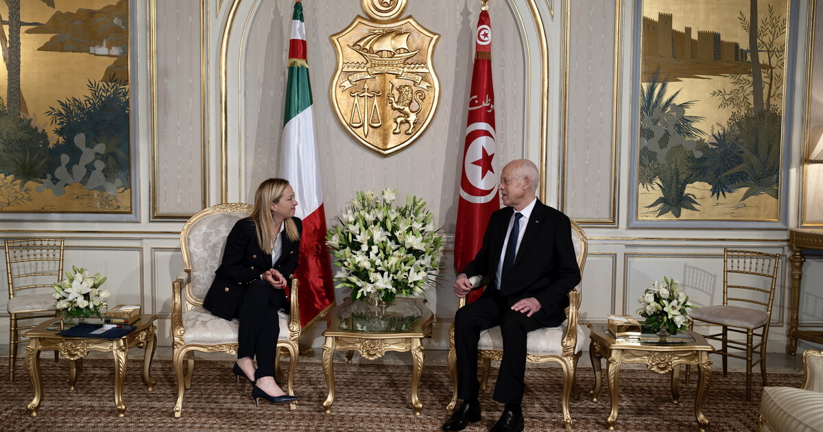 Meloni in Tunisia "Sforzo dell'Italia fondamentale per l'accordo con