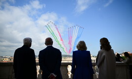 Re Carlo e la regina Camilla incontrano Mattarella. Le foto della visita a Roma