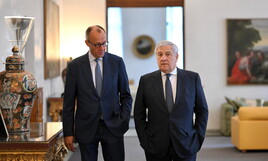 Al congresso del Ppe di Valencia nasce un asse tra Tajani e Merz