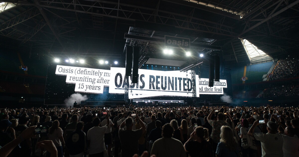 inutile minimizzare il ritorno degli oasis se sei solo uno rimasto senza biglietto
