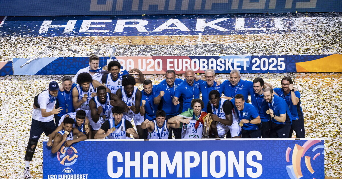 l italia del basket ha futuro la nazionale u20 232 campione d europa