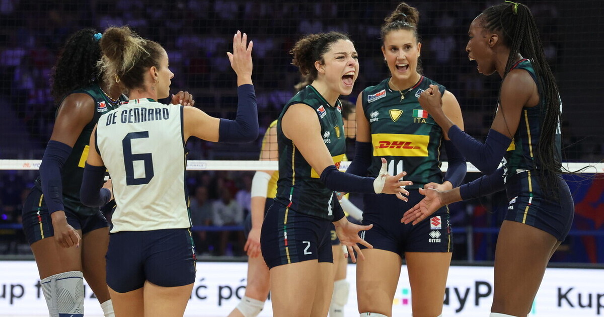 le ragazze del volley azzurro conquistano la loro seconda nations league di fila