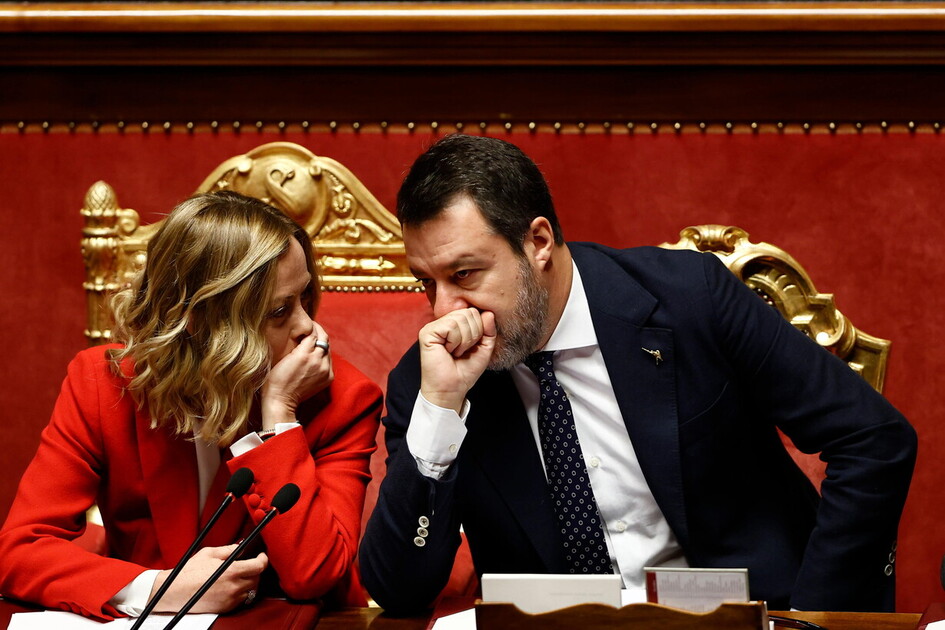meloni con l8217ucraina no alla resa e alla smilitarizzazione tajani apre sulla palestina e salvini la ue conta meno di zero