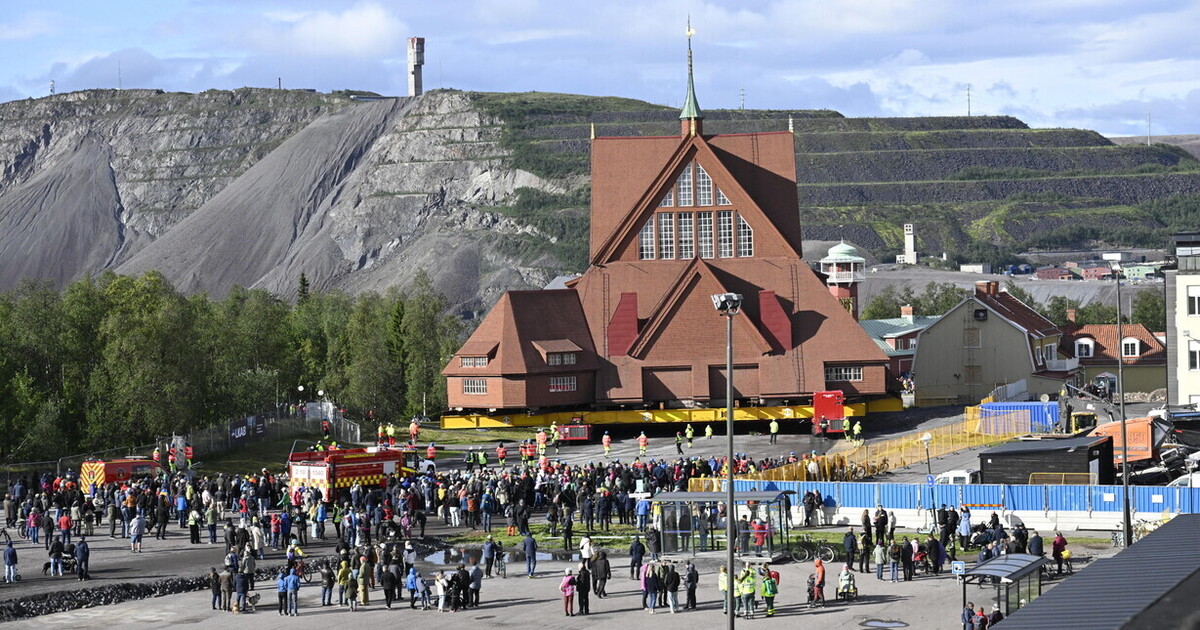 A Kiruna una chiesa si sposta per far spazio a una miniera: il Vangelo l