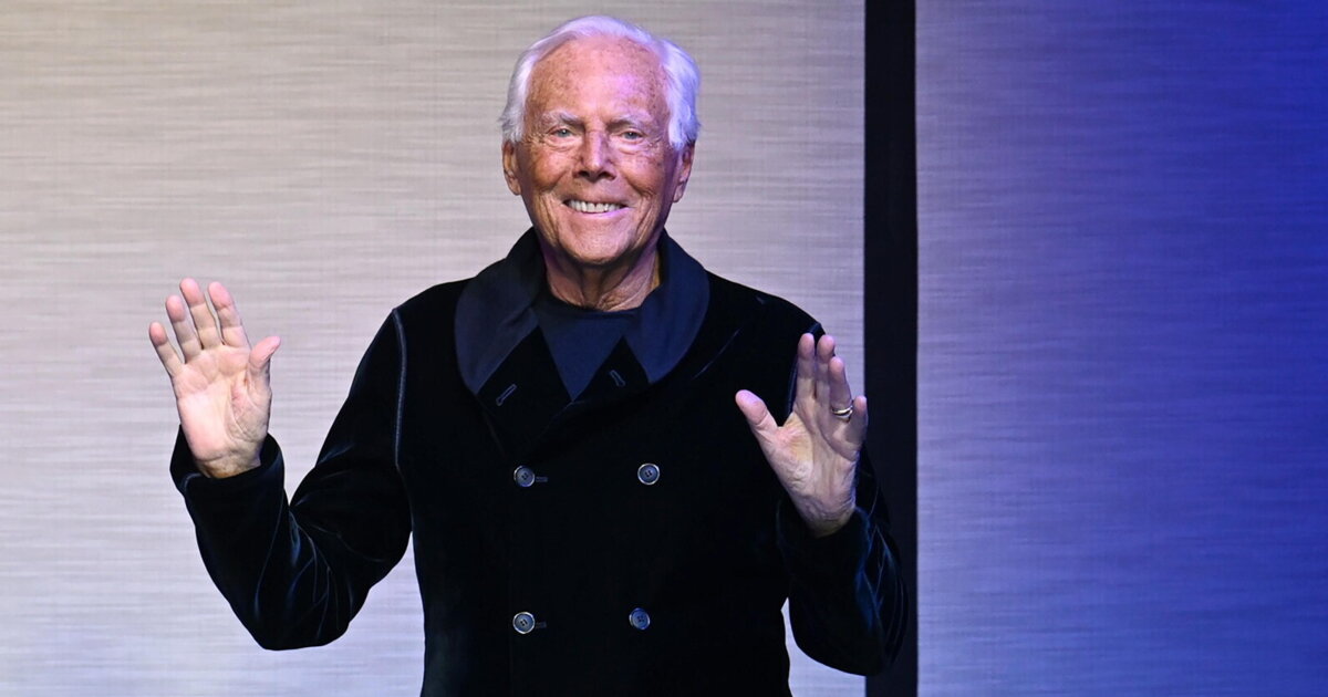 È morto Giorgio Armani È morto Giorgio Armani