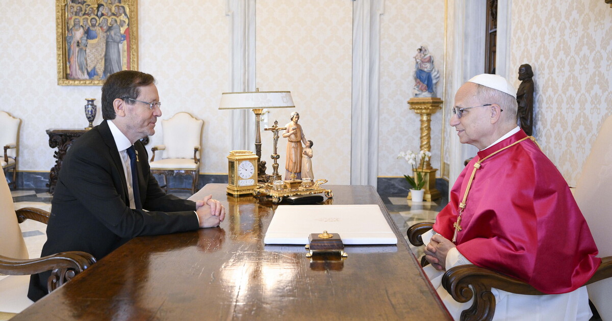 Non è andata bene la visita del presidente israeliano in Vaticano Non è andata bene la visita del presidente israeliano in Vaticano