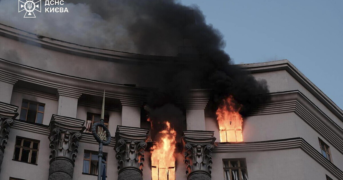 Il più pesante attacco russo su Kyiv Il più pesante attacco russo su Kyiv