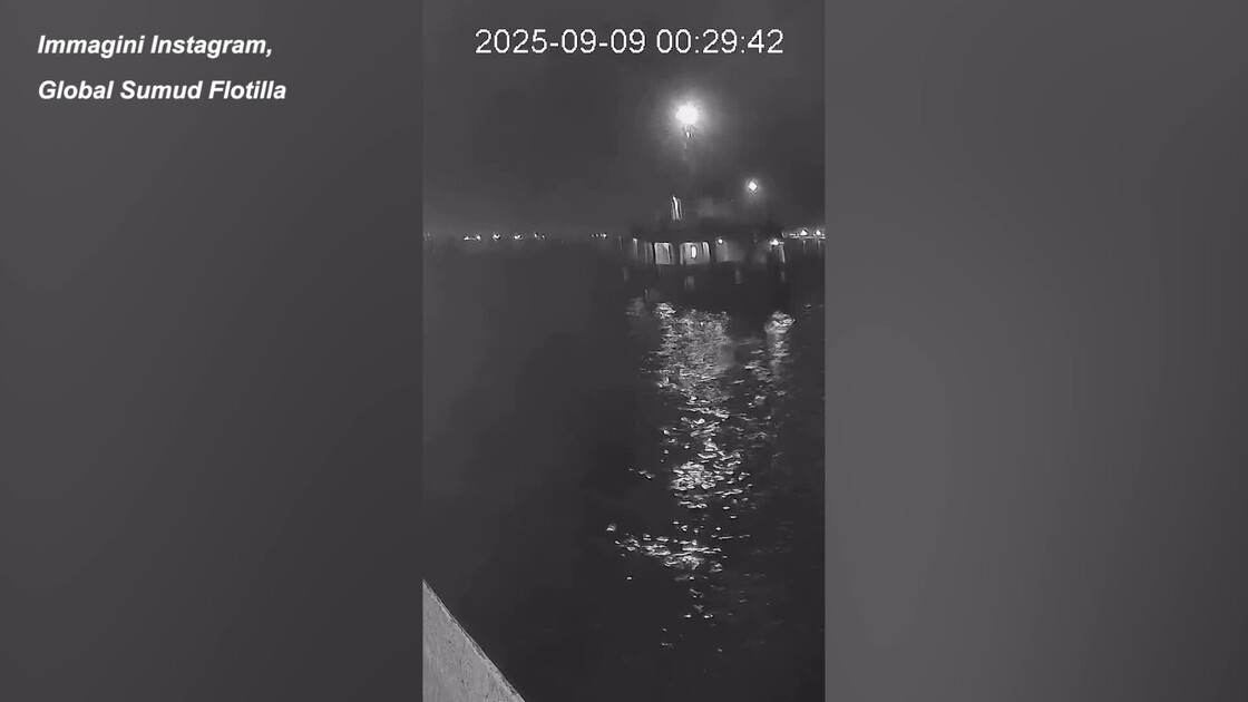ecco il momento dell esplosione sulla flotilla