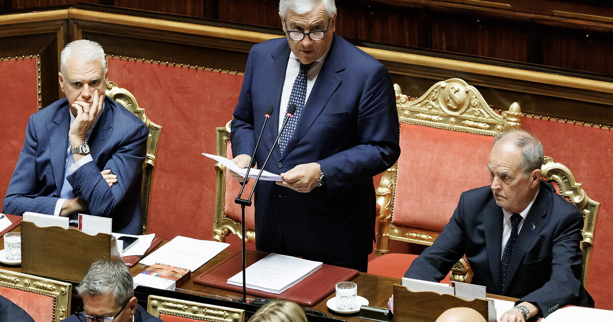 Tajani: "L Tajani: "L