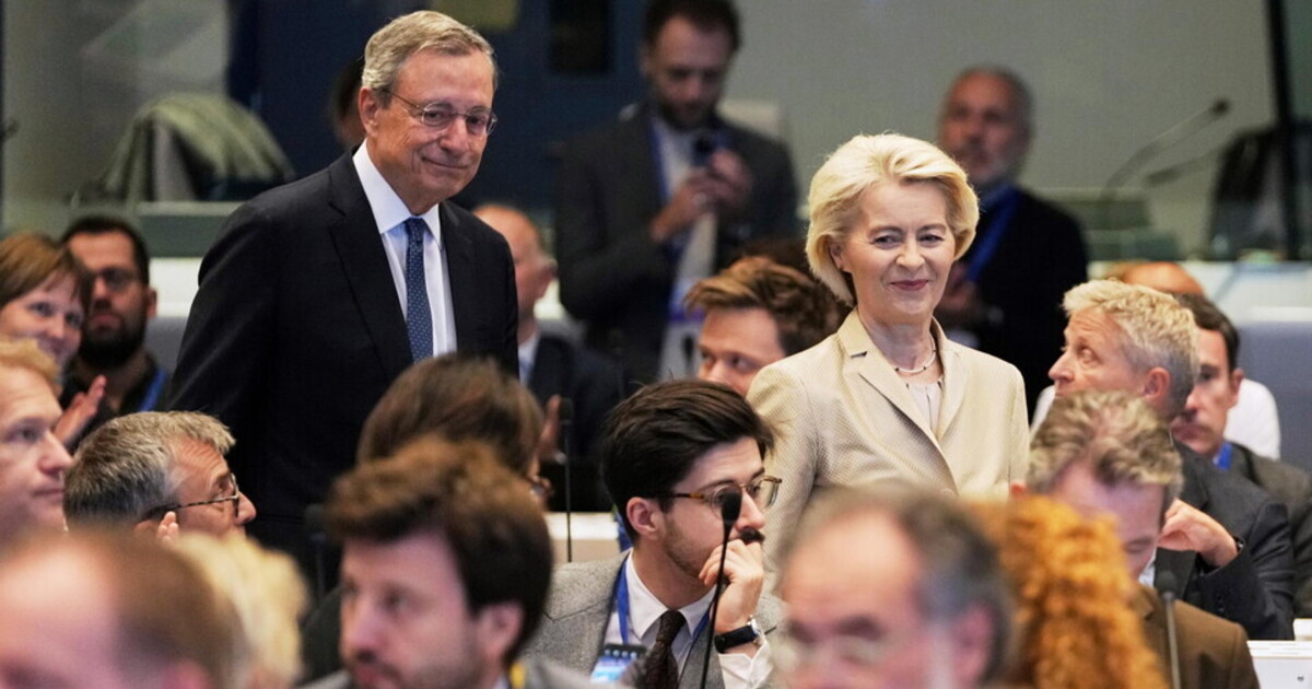 Draghi ha un’altra visione dell’Ue e non vuole finire nel cassetto dei buoni propositi di von der Leyen Draghi ha un’altra visione dell’Ue e non vuole finire nel cassetto dei buoni propositi di von der Leyen