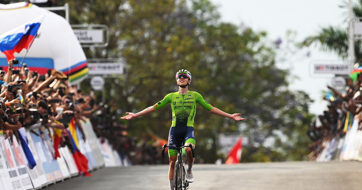 mondiali di ciclismo 2025 tadej pogacar l ha rifatto