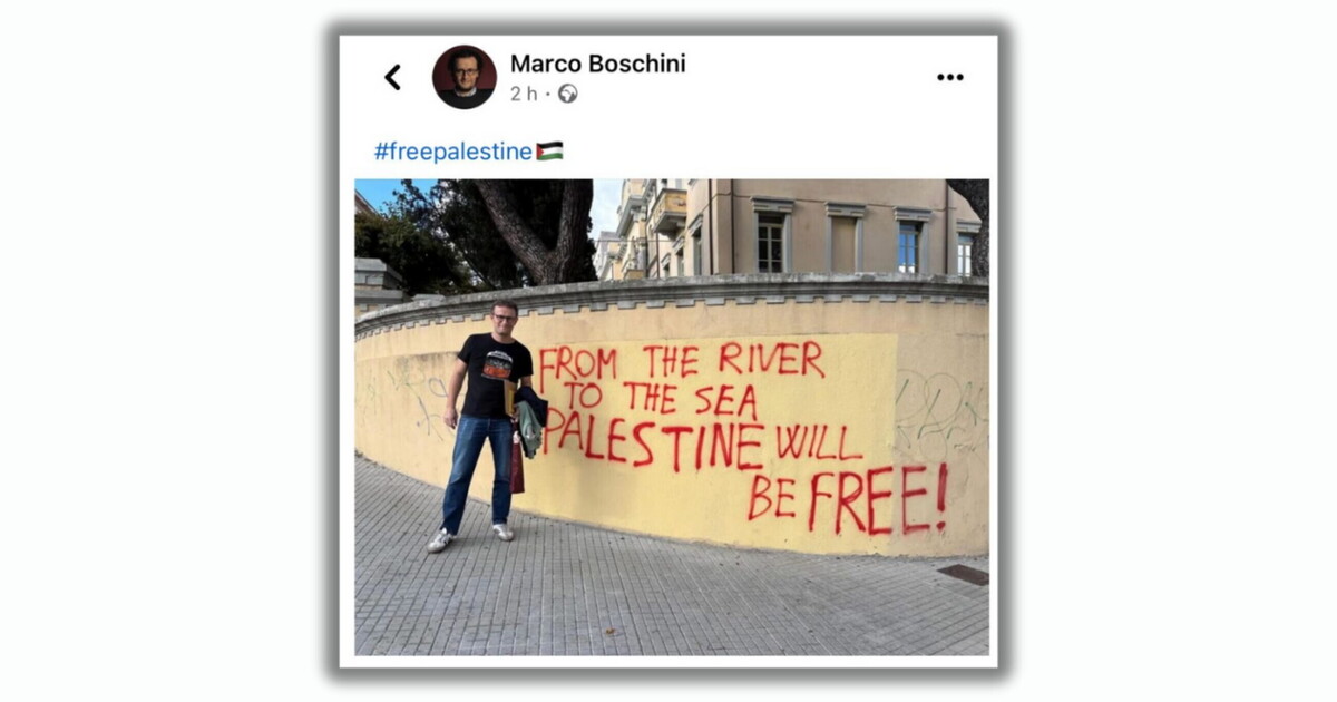 Un membro della direzione Pd inneggia alla cancellazione di Israele. Schlein lo condannerà?