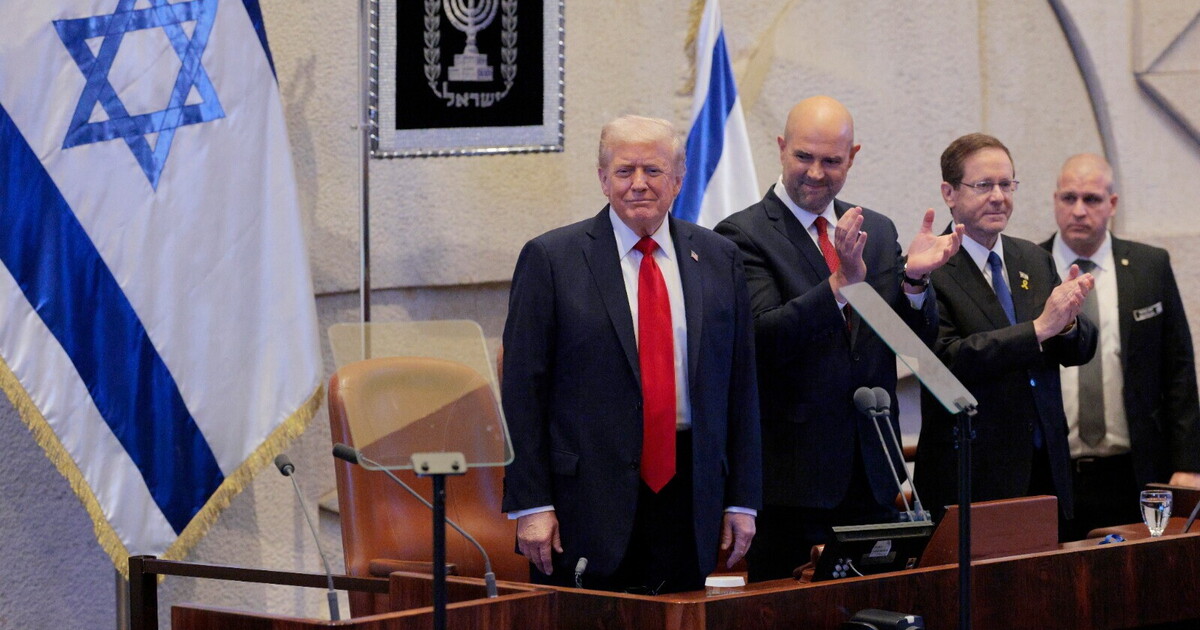 Il discorso di Trump alla Knesset: "L Il discorso di Trump alla Knesset: "L