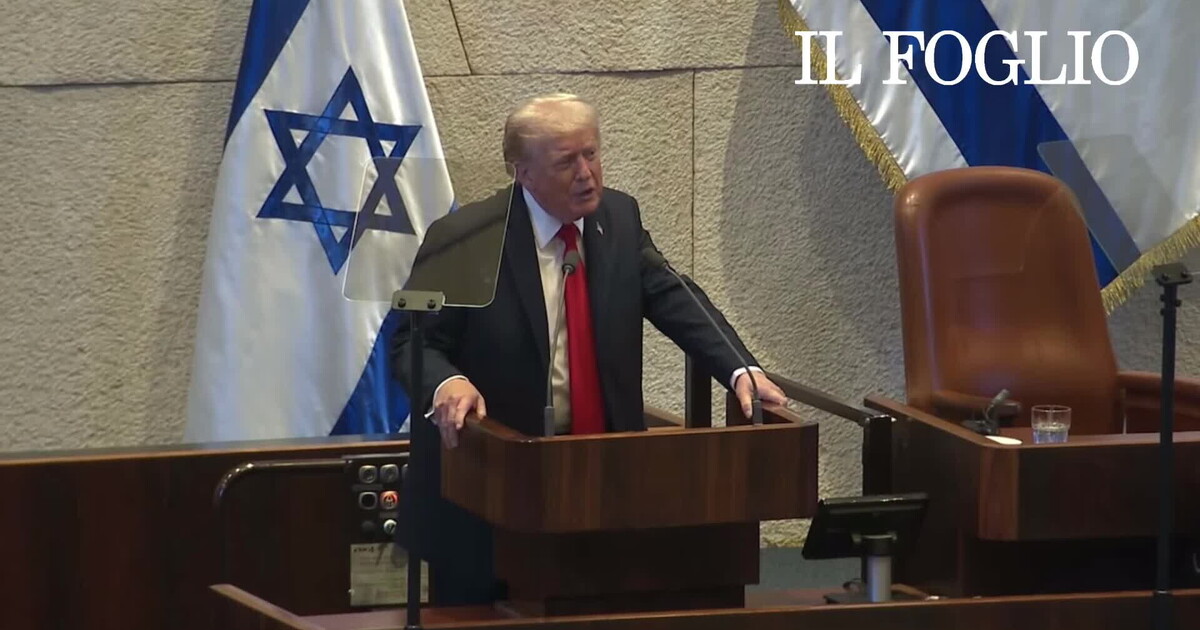 Due deputati contestano Trump alla Knesset: "Riconosci la Palestina"