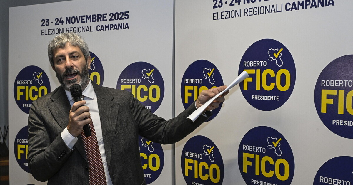 lista fico il candidato del campo largo in campania presenta i suoi presentabilissimi