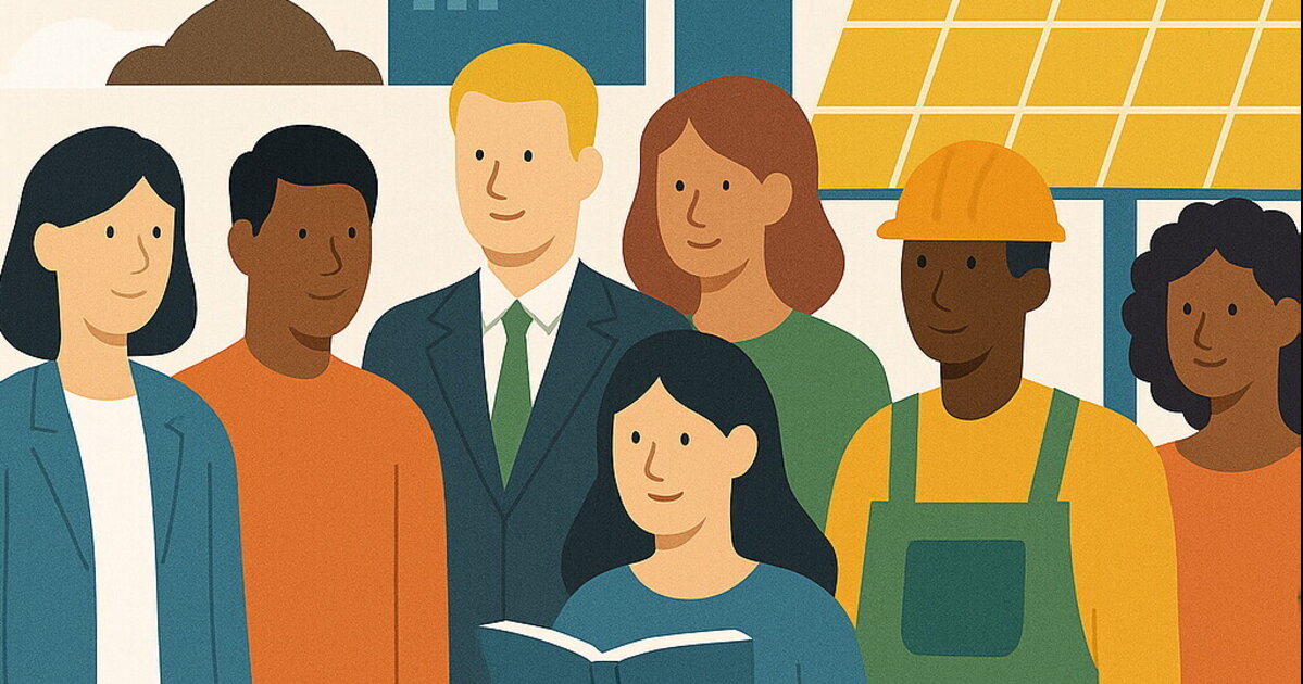 La transizione giusta parte dalle persone La transizione giusta parte dalle persone