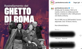 Copia e incolla della memoria (confusa): dal Pd a Conte, la stessa svista sul rastrellamento del ghetto