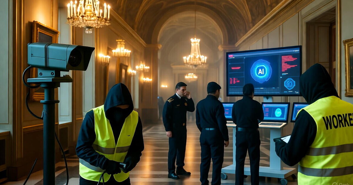 se al louvre ci fosse stata un po8217 pi249 di intelligenza artificiale