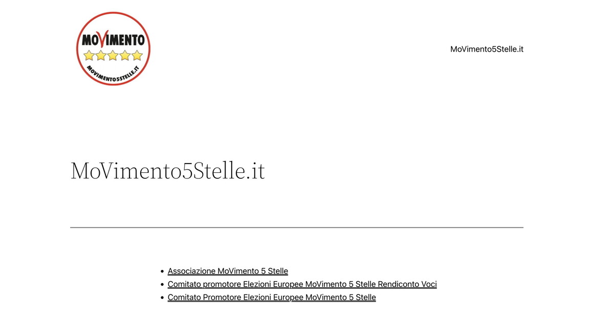 Beppe Grillo riesuma il vecchio dominio: ora il M5s ha due siti Beppe Grillo riesuma il vecchio dominio: ora il M5s ha due siti
