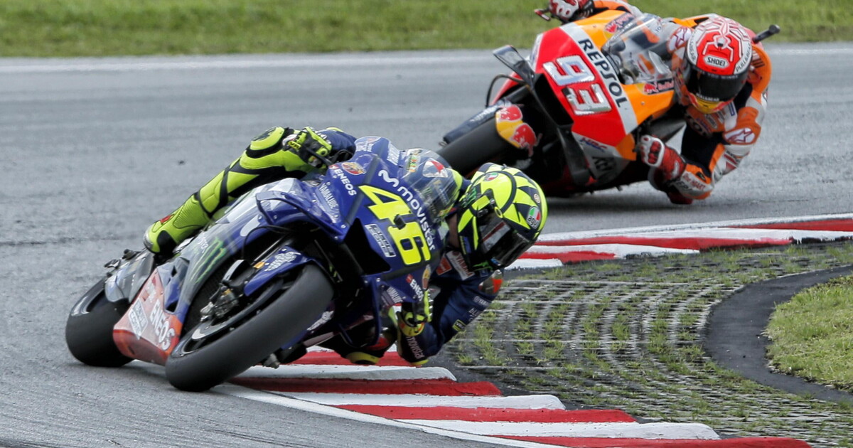Il duello Rossi Marquez a Sepang dieci anni dopo Il duello Rossi Marquez a Sepang dieci anni dopo