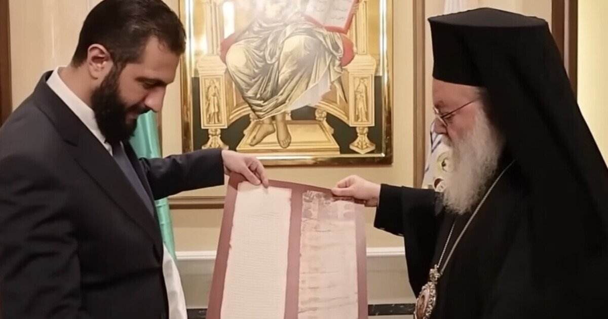 Sharaa vede il patriarca ortodosso a Damasco. Appelli alla riconciliazione con i cristiani Sharaa vede il patriarca ortodosso a Damasco. Appelli alla riconciliazione con i cristiani