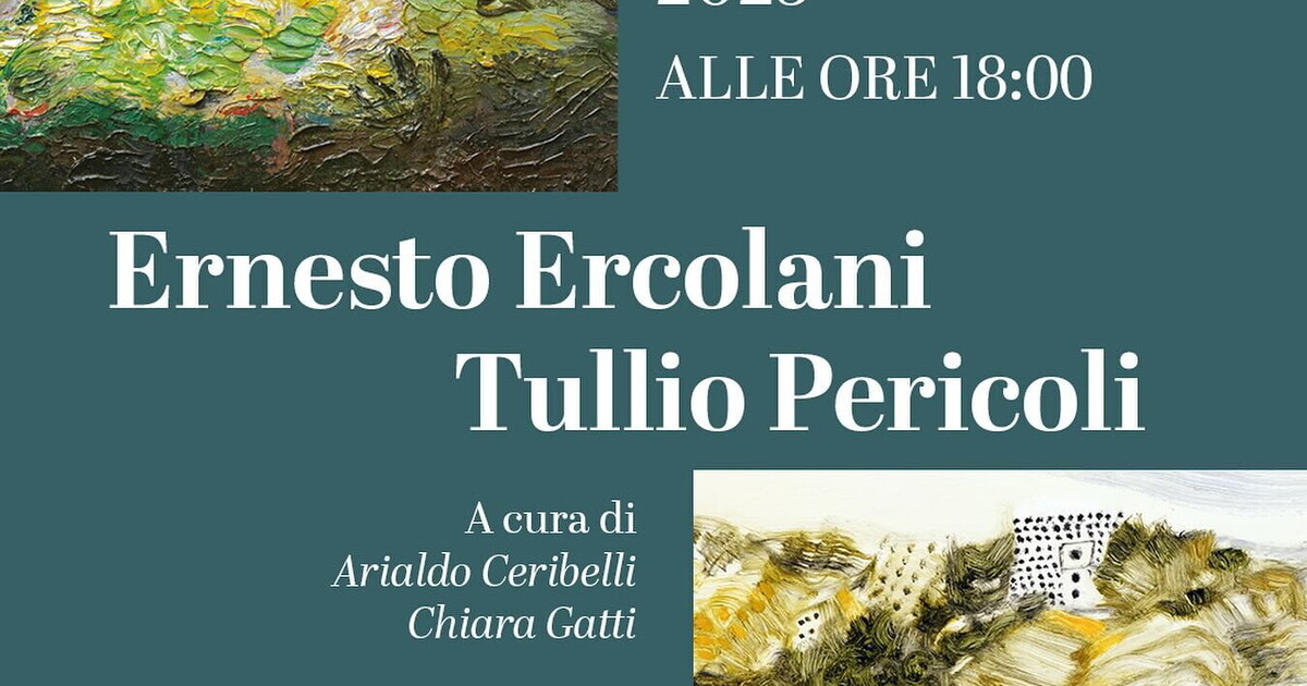 ercolani e pericoli si guardano e si parlano attraverso le loro opere in mostra a bergamo da Ilfoglio.it ercolani e pericoli si guardano e si parlano attraverso le loro opere in mostra a bergamo