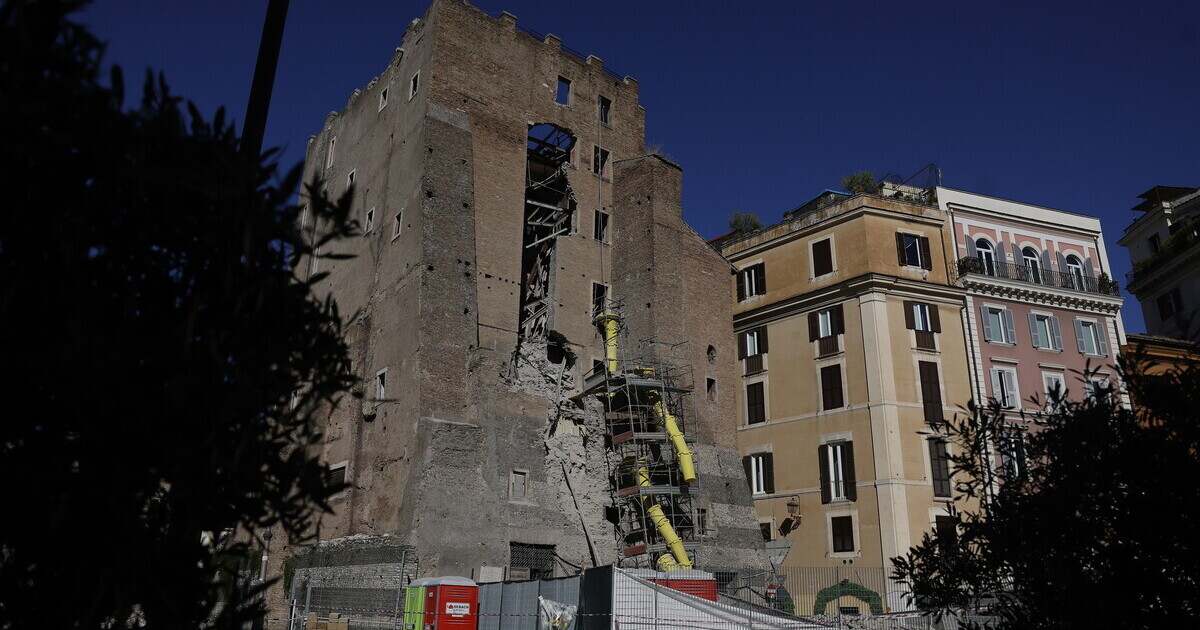 La Torre dei Conti a rischio parziale demolizione La Torre dei Conti a rischio parziale demolizione
