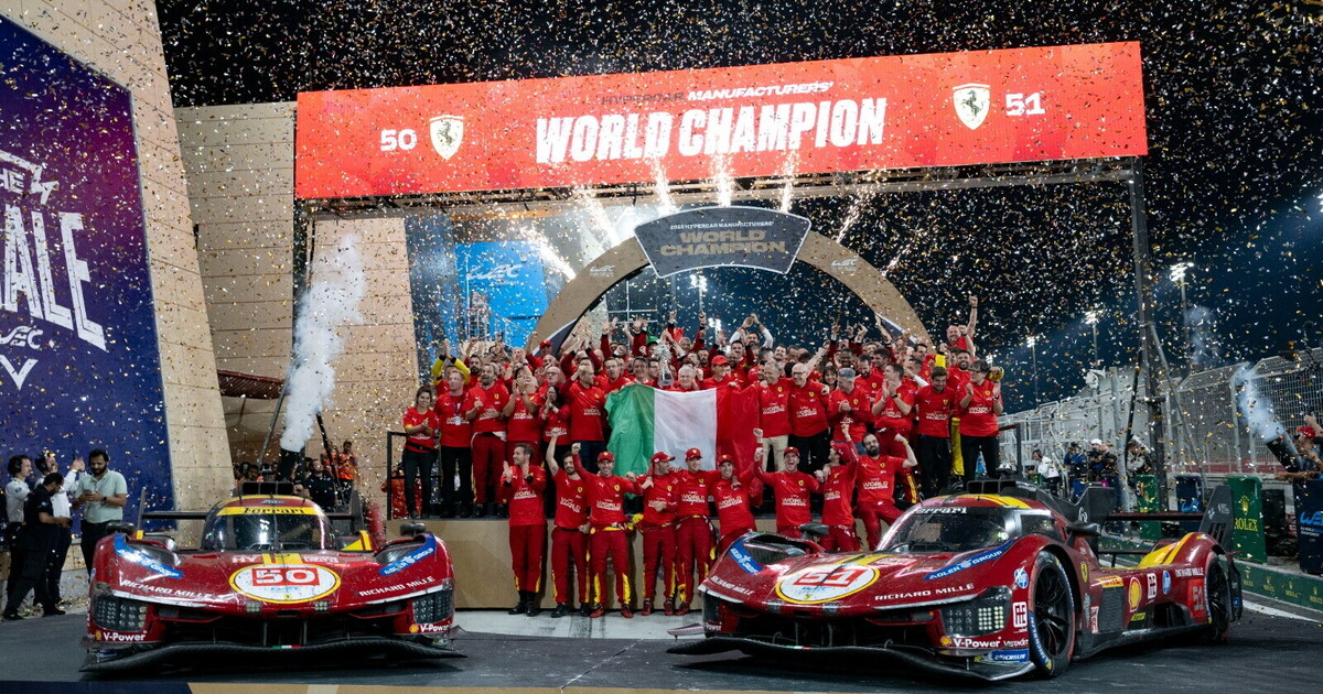 C’è una Ferrari campione del mondo. E questa volta è realtà C’è una Ferrari campione del mondo. E questa volta è realtà
