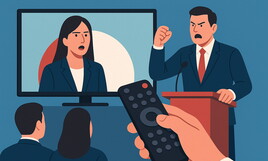 Quando un partito prende ordini da una trasmissione tv, non sta facendo politica. L’algoritmo lo sa