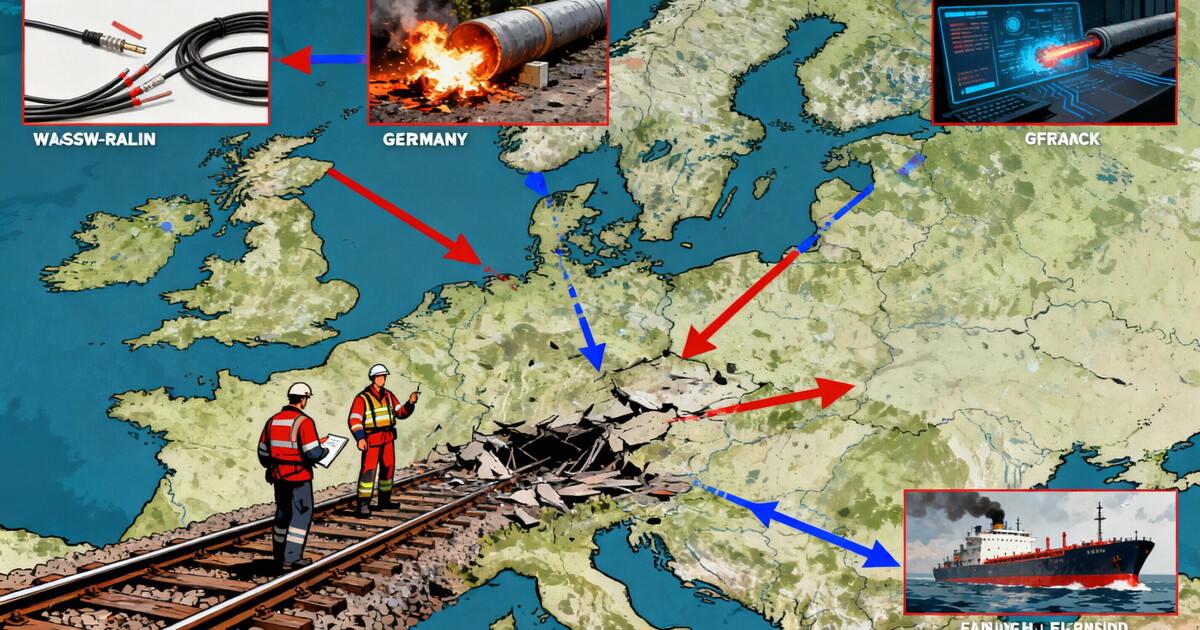 Perché i sabotaggi in Europa non sono “incidenti”