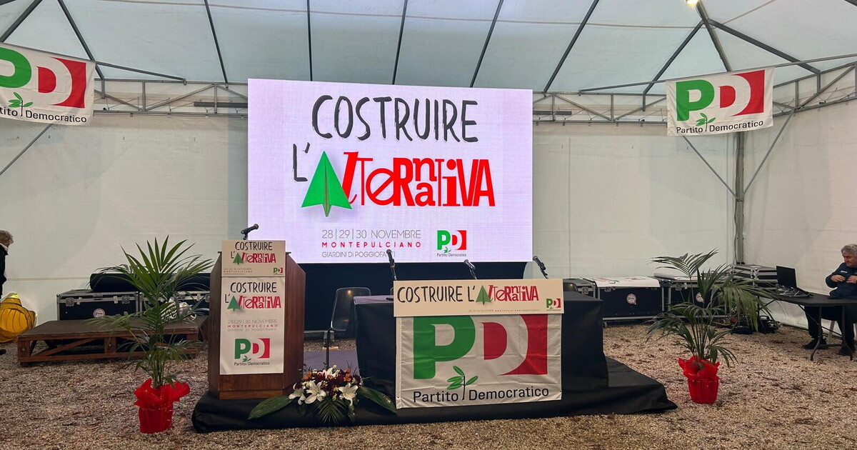 Schlein e i valorizzatori di Montepulciano: “Meloni ad Atreju mi voleva irridere”. Franceschini la difende