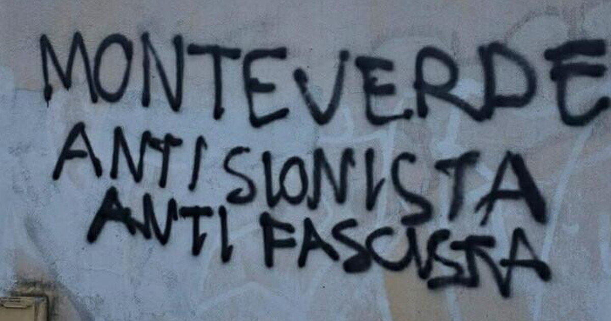 Scritte antisemite sui muri della sinagoga di Monteverde a Roma. Tajani: “Basta antisemitismo, basta odio"