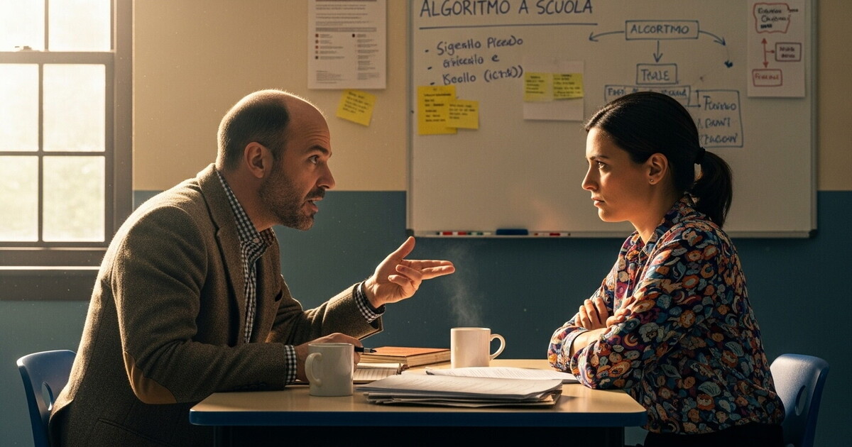 Due professori immaginari davanti all’intelligenza artificiale