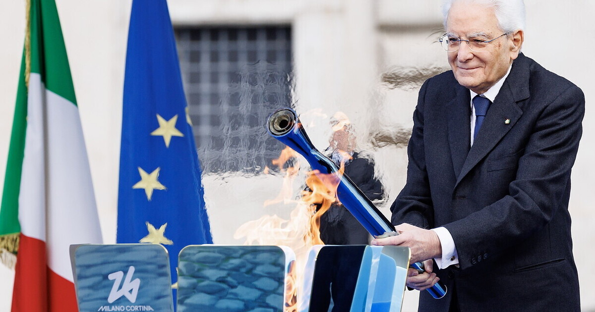 La Fiamma olimpica è ripartita da Roma. Il monito di Mattarella per la pace
