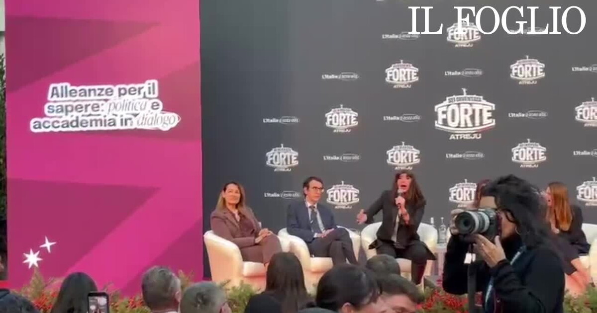 la ministra bernini contestata ad atreju siete dei poveri comunisti da Ilfoglio.it la ministra bernini contestata ad atreju siete dei poveri comunisti