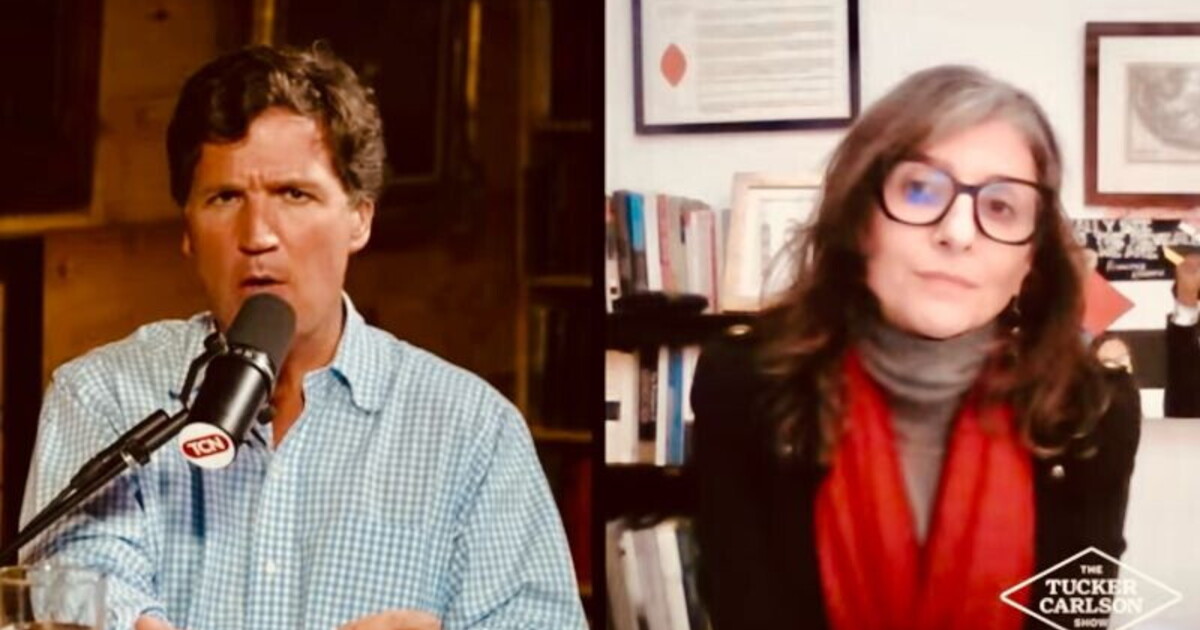 francesca albanese nello studio di tucker carlson l abbraccio anti israeliano tra destra e sinistra
