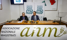 L'Anm raccoglie 800 mila euro per il No al referendum, 32 mila per i bambini di Gaza