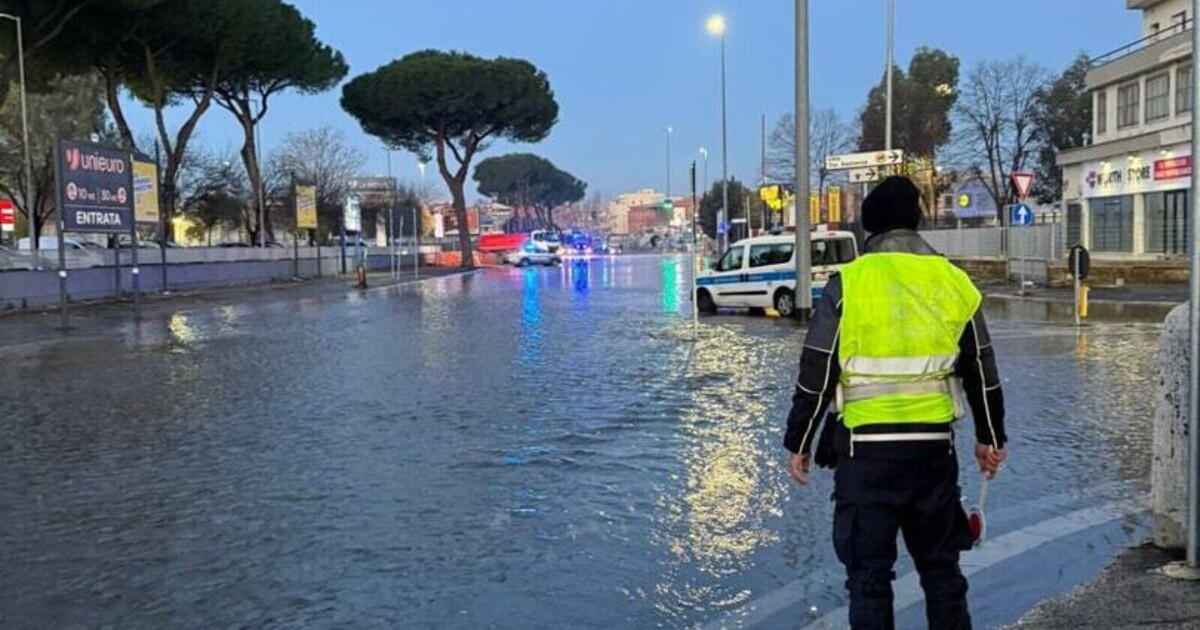 roma est 232 rimasta senza acqua