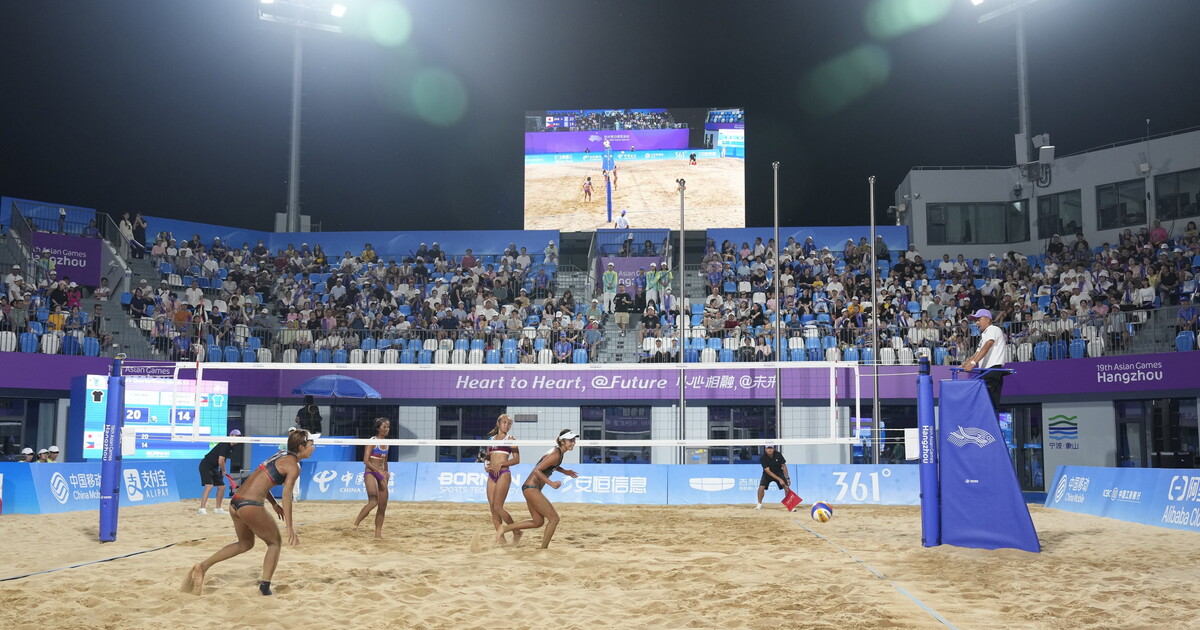 Così il beach volley è diventato uno spot pro Cina