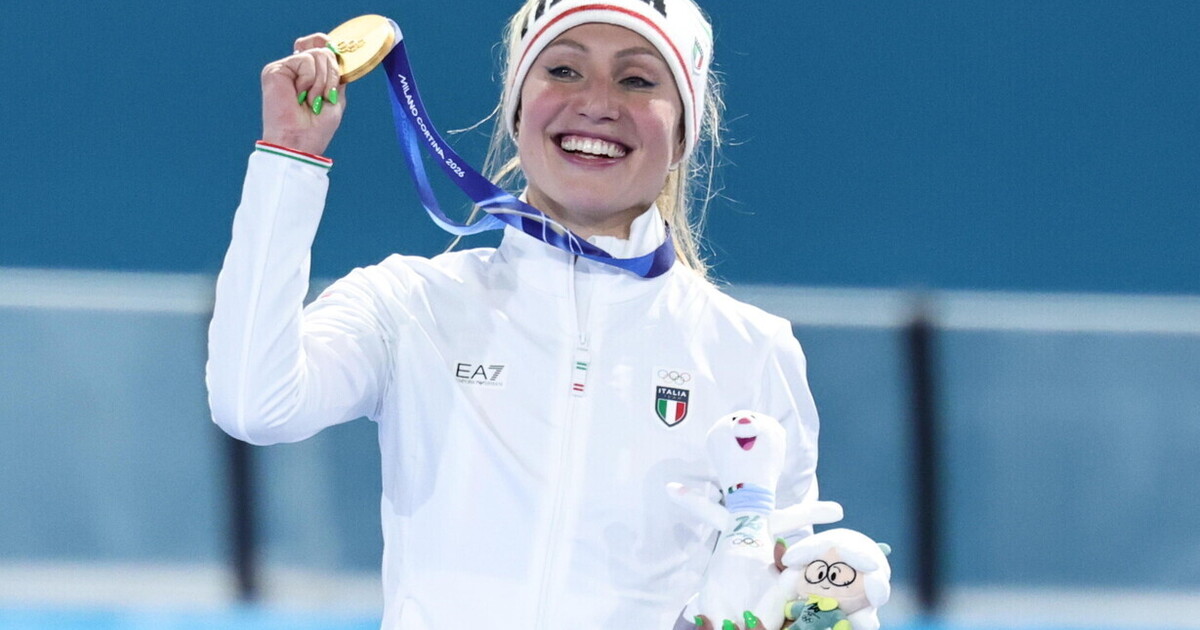 Francesca Lollobrigida e il compleanno d’oro sul ghiaccio di Milano Cortina 2026